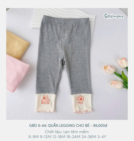 Quần legging cho bé gái GBD 5-44
