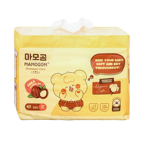 Bỉm - Tã quần Mamogom Premium Size XL40 miếng (cho bé 12 - 17kg)