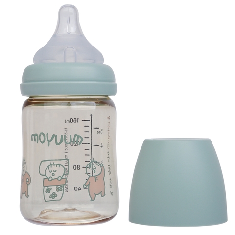 Bình sữa Moyuum Ogu Ogu Xanh 170ml