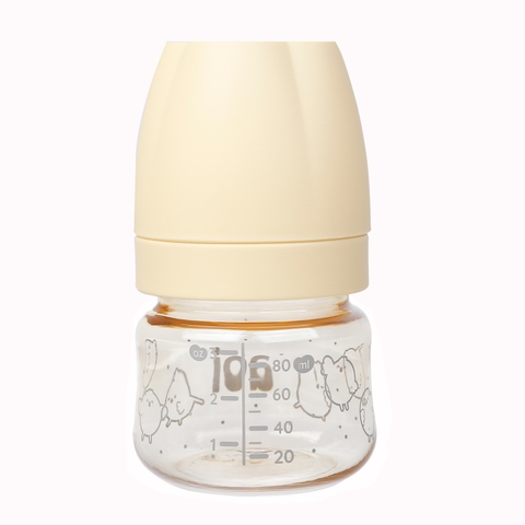 Bình sữa Aoi PPSU Flora Đa sắc 80ml (vàng baby)