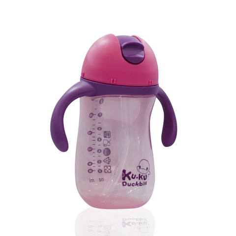 Bình uống nước KuKu 260ml KU5485 (Màu ngẫu nhiên)