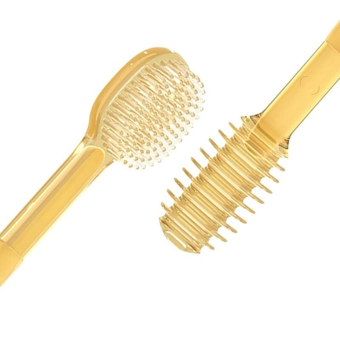 Bộ bàn chải rơ lưỡi silicone siêu mềm (0M+)
