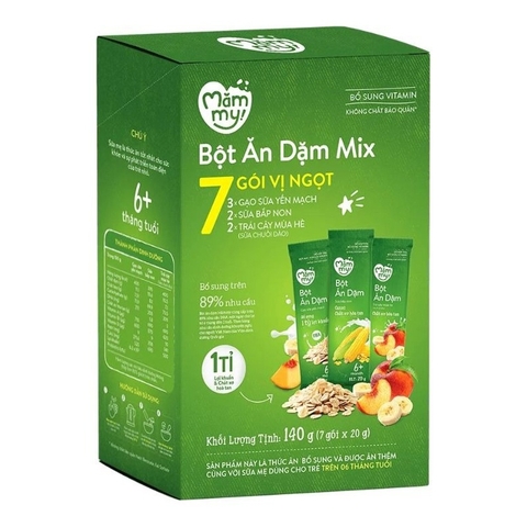 Bột ăn dặm Mămmy 7 vị ngọt 140g (6M+)