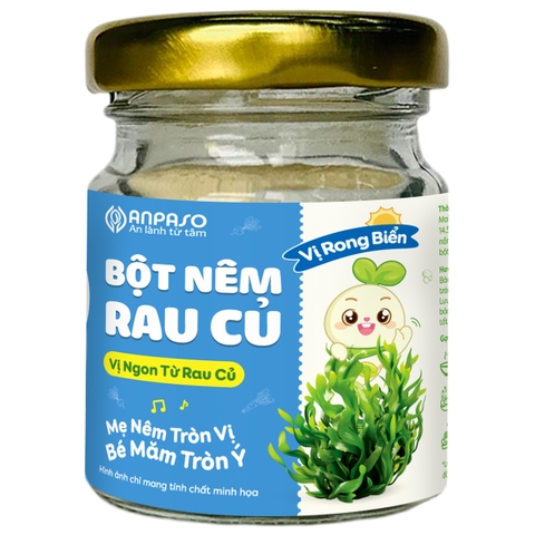 Bột nêm ăn dặm Anpaso vị Rong Biển 60g (6M+)