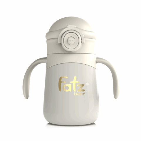 Bình tập uống INOX giữ nhiệt cao cấp cho bé Fatzbaby Sippy 5 DELUXE (280ml)