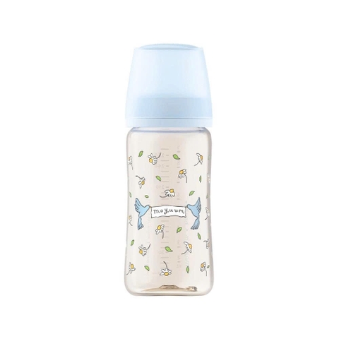 Bình sữa Moyuum Premium PPSU thế hệ thứ 3 - Mẫu Blooming - 270ml