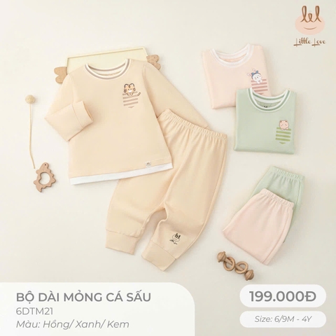 Bộ dài mỏng cá sấu Little Love