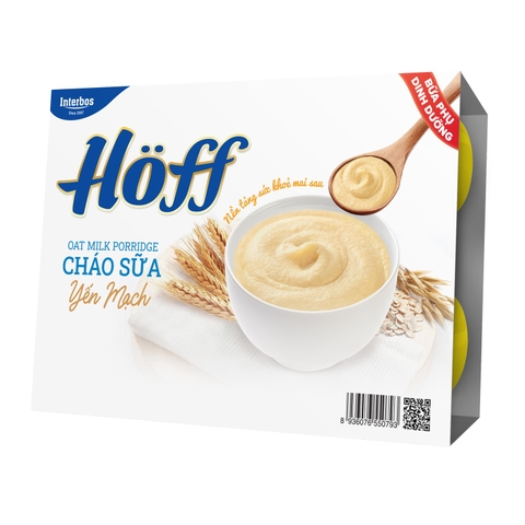 Cháo sữa Hoff vị phô mai yến mạch 6x55g (6M+)