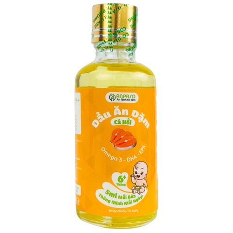 Dầu ăn dặm Cá hồi Anpaso 50ml