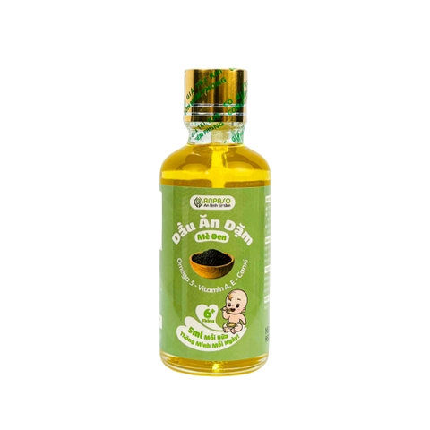 Dầu ăn dặm Mè đen Anpaso 50ml