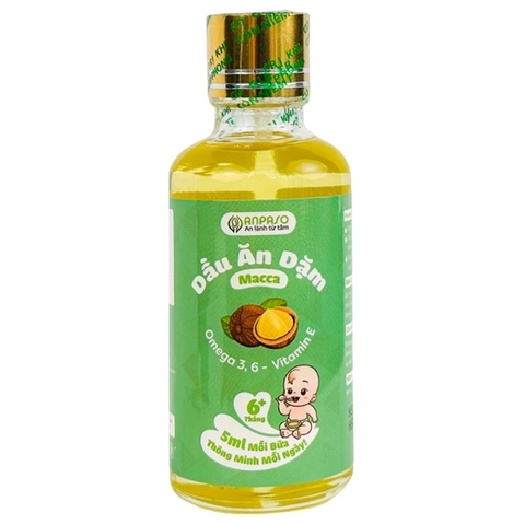 Dầu ăn dặm Macca Anpaso 50ml