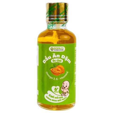 Dầu ăn dặm Óc chó Anpaso 50ml