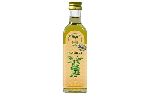 Dầu ăn dặm Thuyền Xưa Macca nguyên chất 65ml cho bé (6M+)