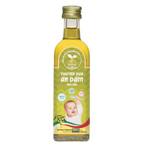 Dầu Olive Nguyên Chất Thuyền Xưa Ăn Dặm Cho Con 65ml