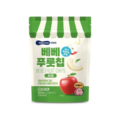 Táo Sấy Lạnh Bebecook Cho Bé Từ 7M+