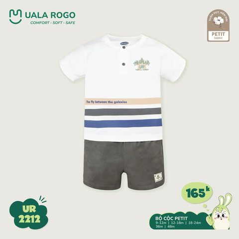 Bộ Cộc Tay Petit Cho Bé UR 2212
