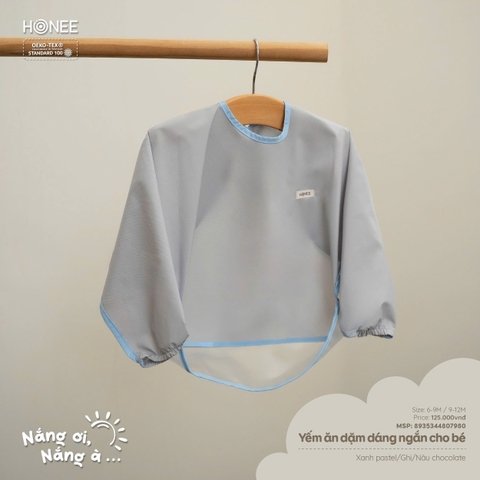 Yếm ăn dặm dáng ngắn cho bé 7980 Honee