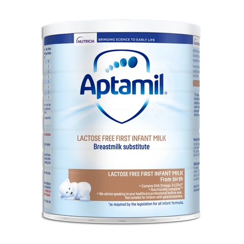 Sữa Aptamil Lactose Free cho trẻ 0-12 tháng 400g