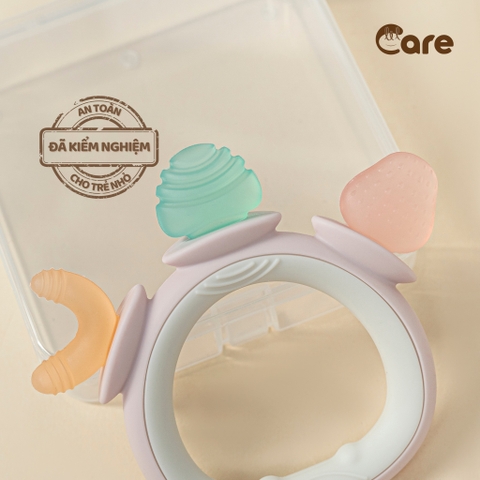 Gặm nướu chiếc nhẫn Lilcare 7803 (Hồng)
