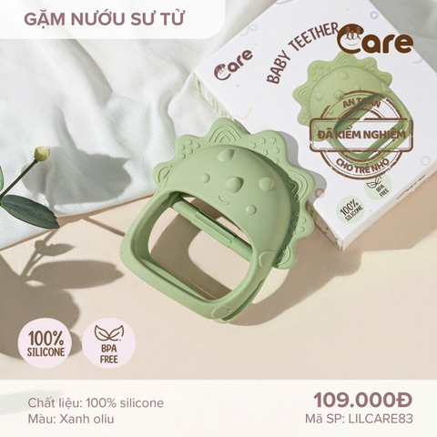 Gặm nướu sư tử Lilcare 8302 (Xanh oliu)