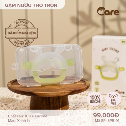 Gặm nướu Thỏ tròn Lilcare 31 (Xanh lá)