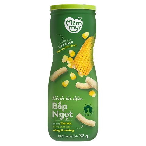 Bánh ăn dặm Măm My vị Bắp Ngọt - Hũ 32g (Trên 6 tháng)