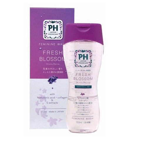 Dung dịch vệ sinh phụ nữ pH Care Japan Premium 150ml (màu tím)