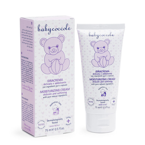 Kem dưỡng ẩm chiết xuất hạnh nhân Babycoccole 75ml 0M+