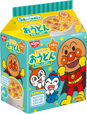 Mì gói Nissin Anpanman chú hế xanh (1Y+)