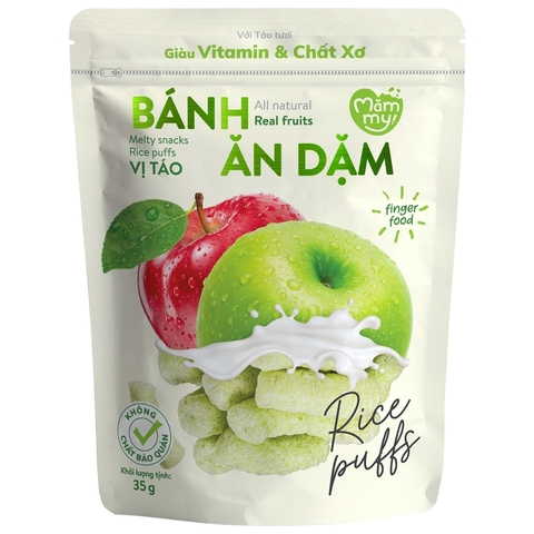 Bánh ăn dặm Mămmy vị táo 35g (6M+)