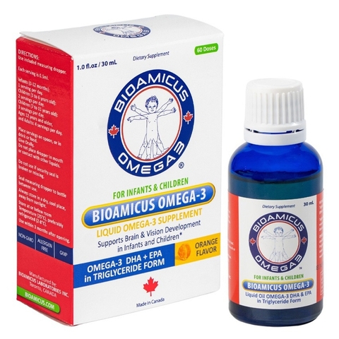 BioAmicus Omega-3 DHA+ EPA 30ml (0M+)