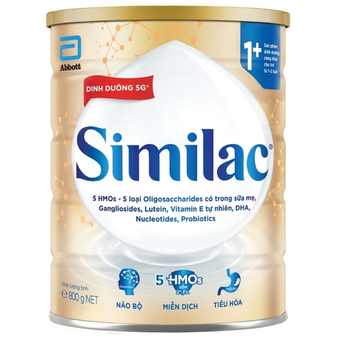 Sữa Similac 5G 1+ 800g (1-2Y)