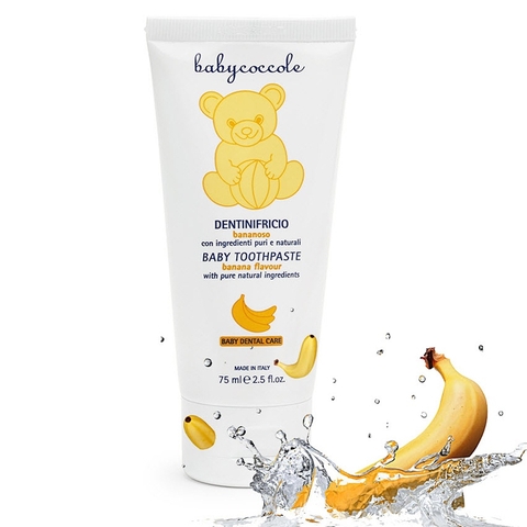 Kem đánh răng Babycoccole hương chuối 75ml 6M+