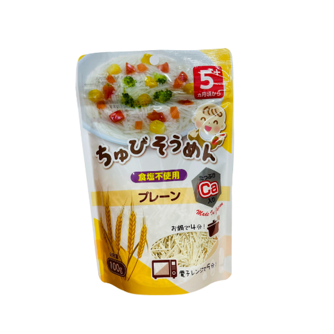 Mì Somen Chubi bổ sung Canxi vị lúa mạch 100g (5M+)