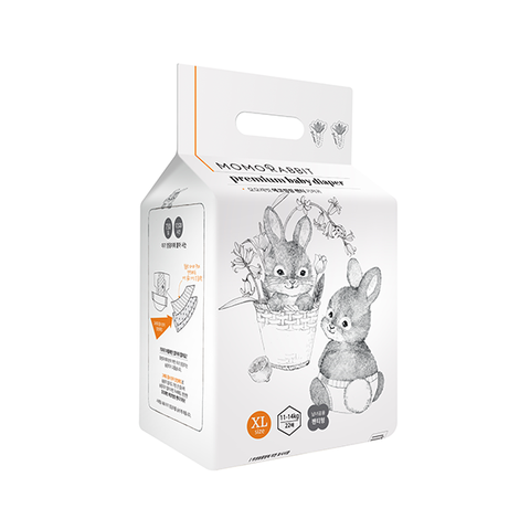 Bỉm - Tã quần Momo Rabbit size XL22 miếng (cho bé 11 - 14kg)