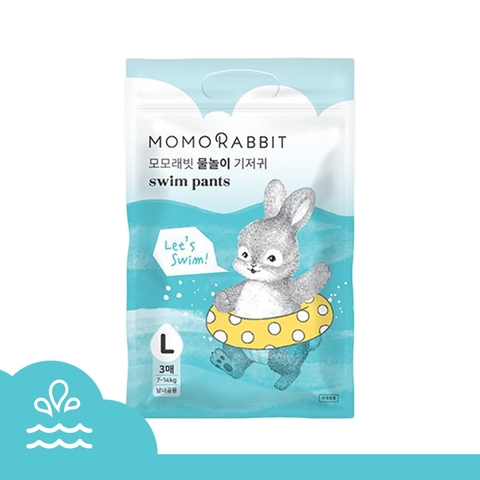 Bỉm bơi Momo Rabbit Size L (7-14kg) - Túi 3 chiếc