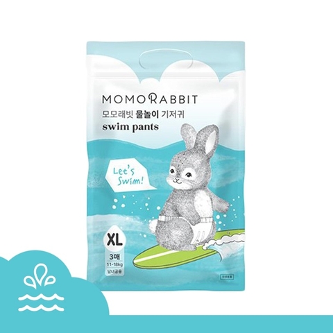 Bỉm bơi Momo Rabbit Size XL (11-18kg) - Túi 3 chiếc