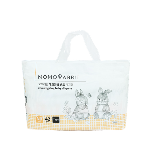 Bỉm - Tã dán Momo Rabbit NewBorn 42 miếng (cho bé 3 - 5kg)
