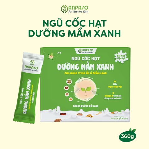 Ngũ cốc dưỡng mầm xanh Anpaso (Dành cho mẹ bầu)