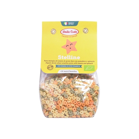 Nui sao rau củ hữu cơ Dalla Costa 200g (Trên 10 tháng)
