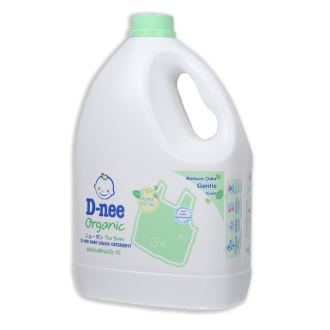 Nước giặt  Dnee màu xanh lá hương nha đam (can 3 lít)