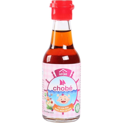 Nước mắm cá cơm Lê Gia cho bé 60ml (6M+)
