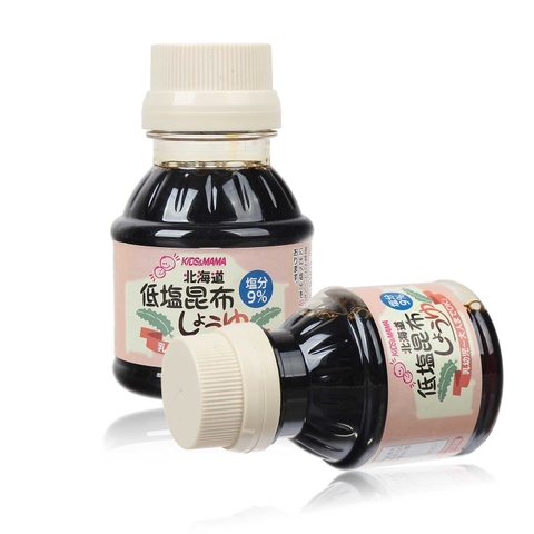 Nước tương tảo bẹ nguyên chất Hokkaido Kids Mama 100ml