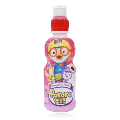 Nước uống Pororo vị Dâu chai 235ml