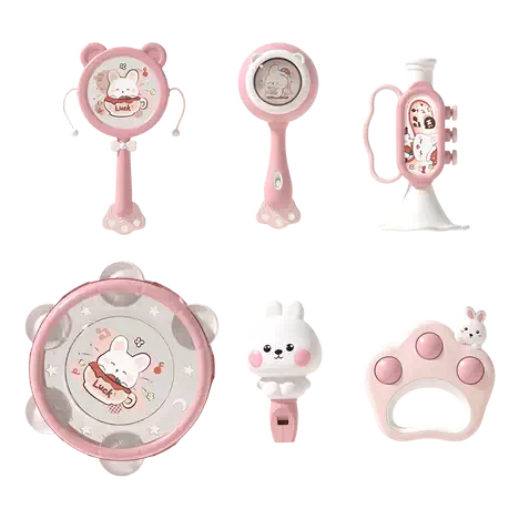 Set 6 đồ chơi xúc xắc âm thanh kiêm gặm nướu 18M+