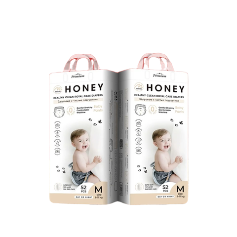 Bỉm quần Honey Premium M52 (6-11kg)