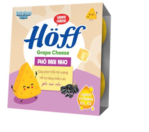 Phô mai Nho Hoff 4x55g