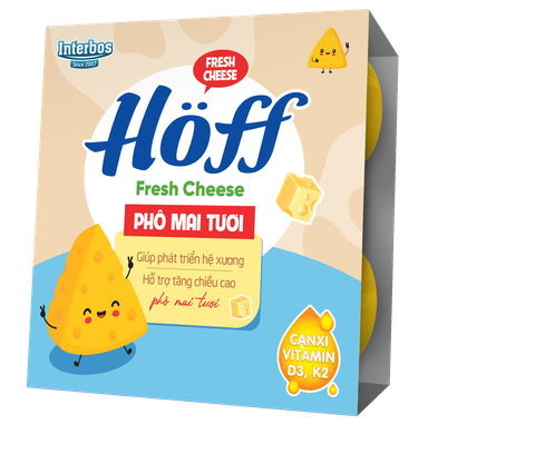 Phô mai tươi Hoff 4x55g