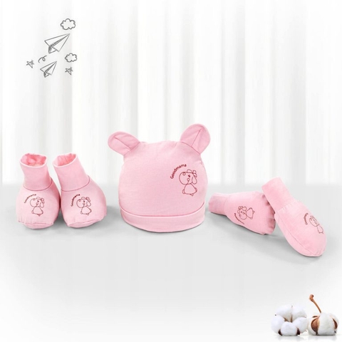Set bao tay bao chân và mũ Goodmama (màu ngẫu nhiên)