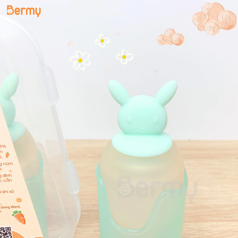 Dụng cụ bón thuốc uống thuốc Bermy hình thỏ